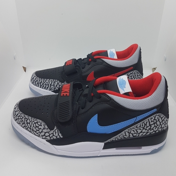 NWB Jordan Nike CD7069-004 Air Jordan Legacy 312 Low Black Wolf Grey Sz 8 - Picture 3 of 9